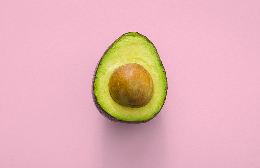 sliced green avocado fruit